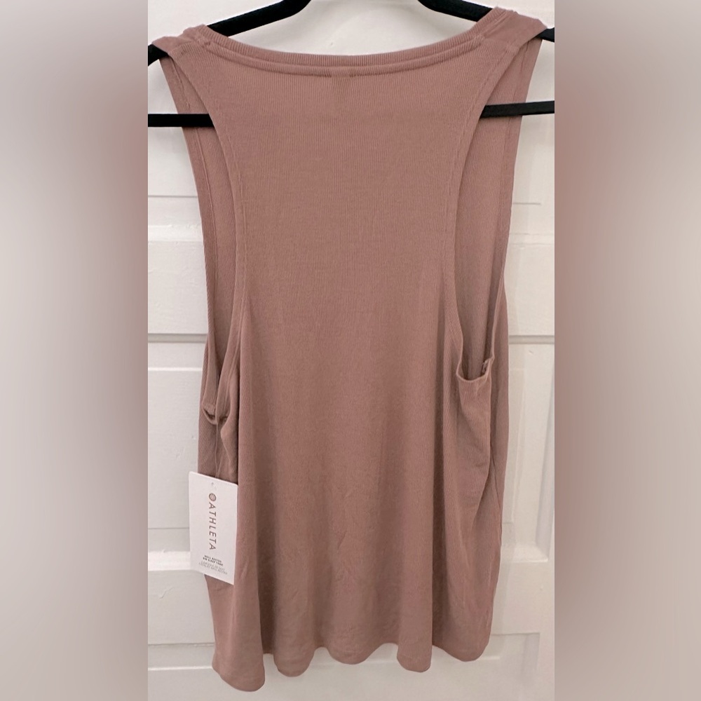 Athleta Well Rested Rib Sleep Tank M - Picture 2 of 5